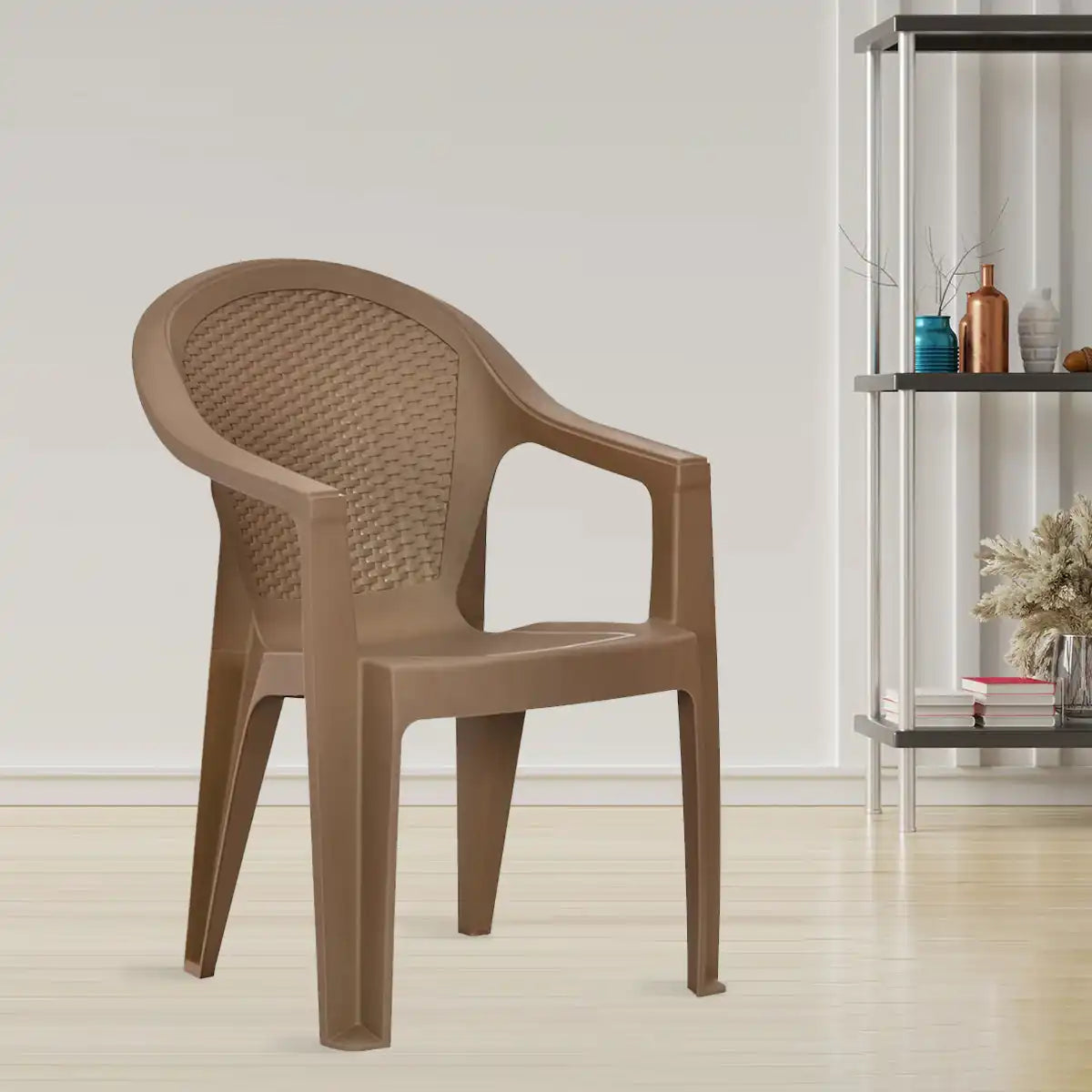 Nilkamal Exotica Plastic Arm Chair — Nilkamal | VK Furniture Mangalore
