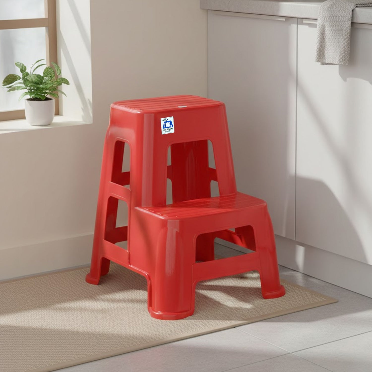 Nilkamal Plastic Step Stool — Nilkamal | VK Furniture Mangalore