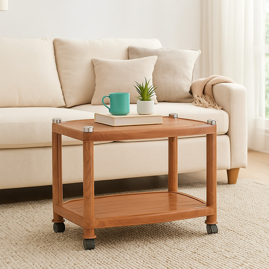Nilkamal Centro Table 02 (Pear Wood) — Nilkamal | VK Furniture Mangalore