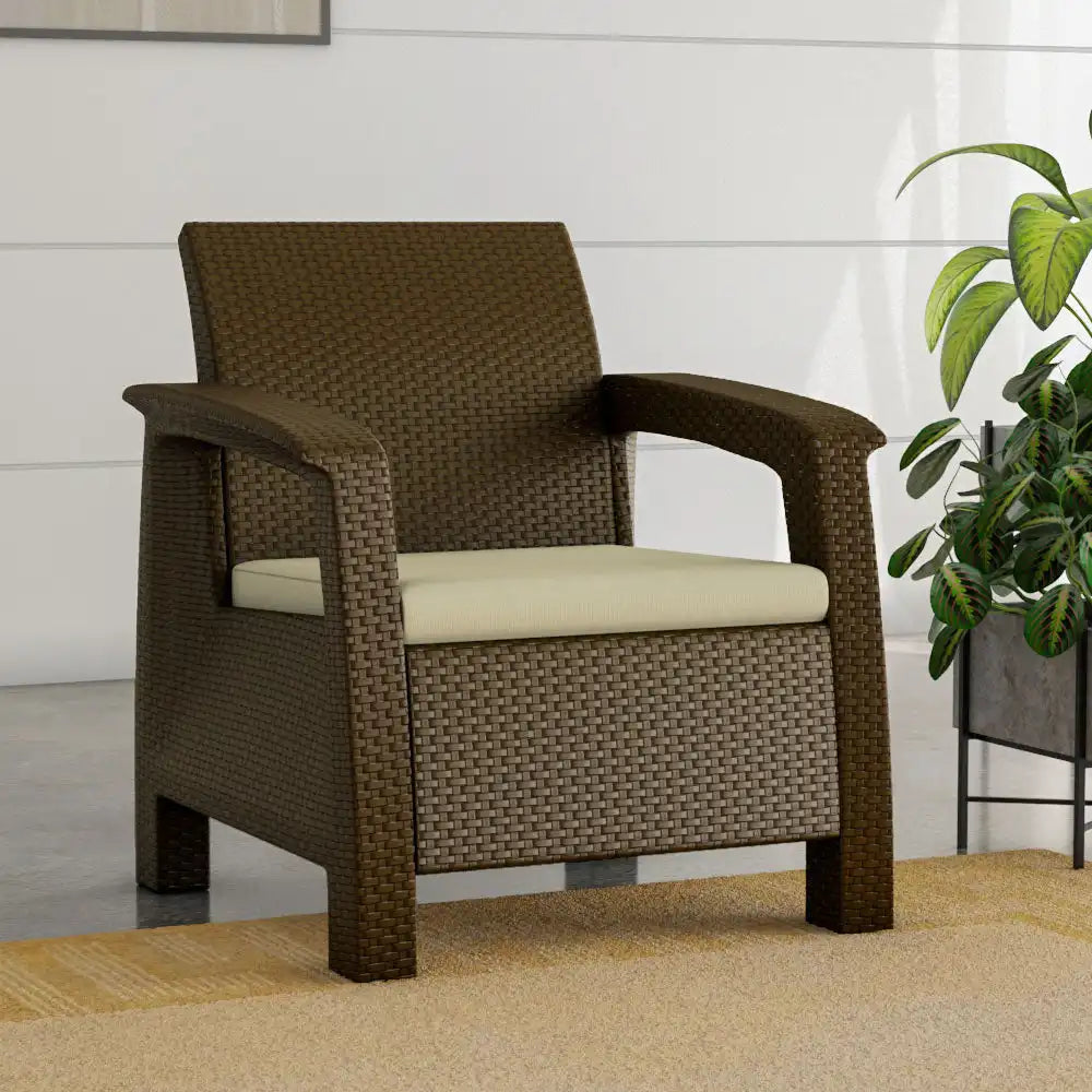 NILKAMAL GOA SOFA SET WITH CUSHION (1 SEATER) — Nilkamal | VK Furniture Mangalore