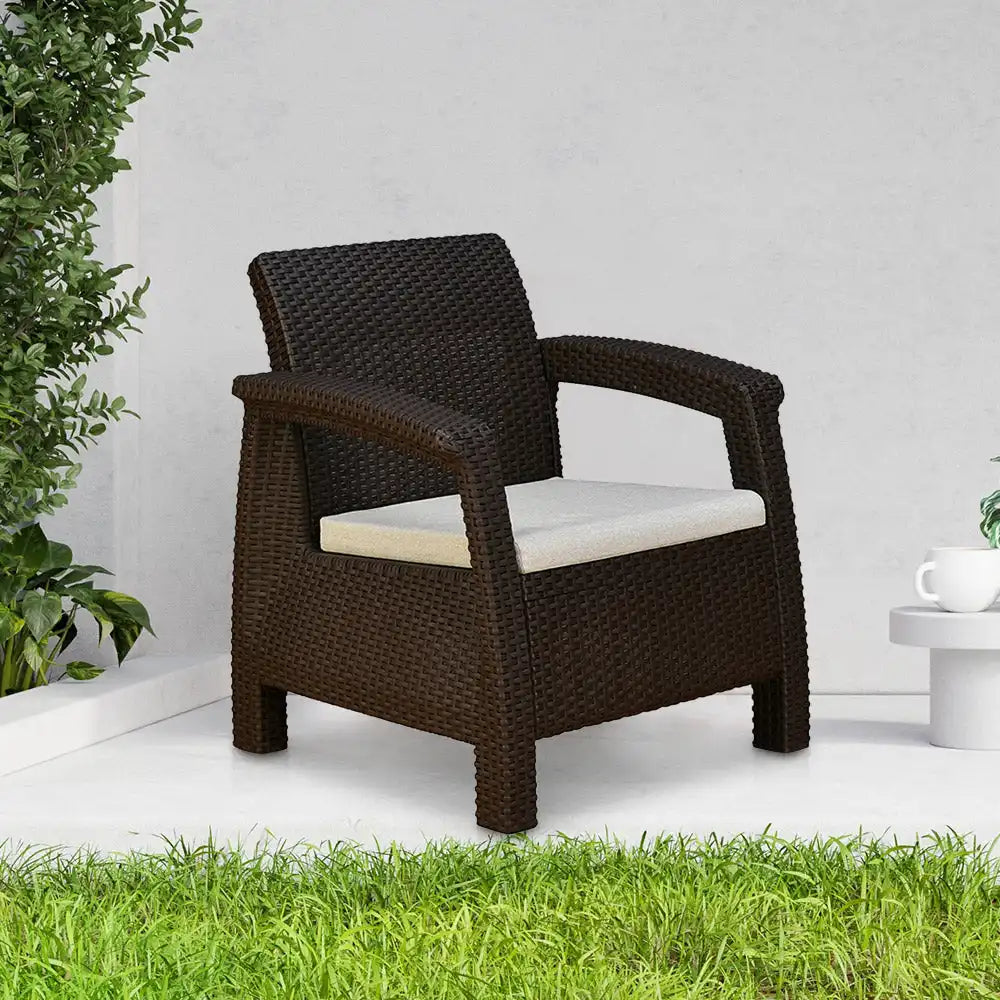 Nilkamal Goa Sofa Set with Cushion (1 Seater)