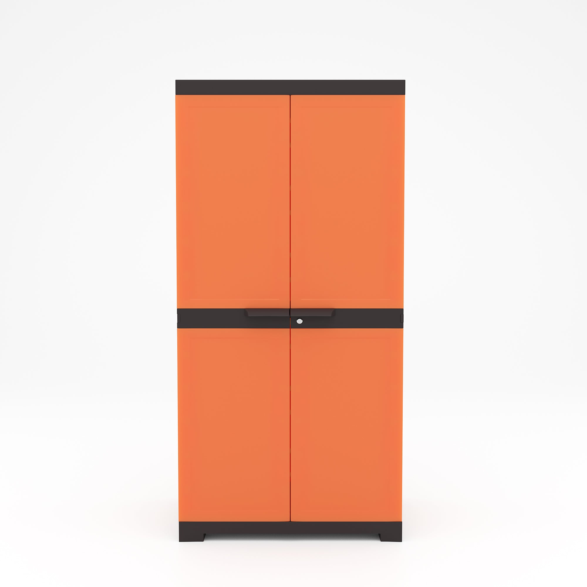 Nilkamal Freedom Mini Shoe Cabinet 18 (Rust and Weathered Brown)