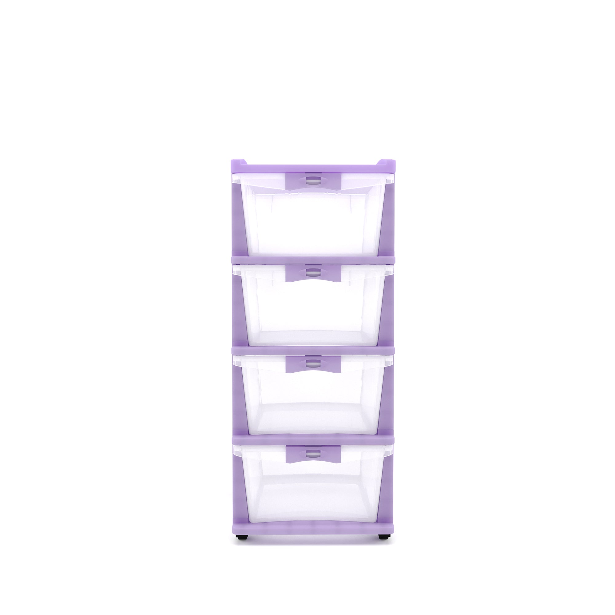 Nilkamal CHTR24 Four Layers Chest of Drawer (Voilet)