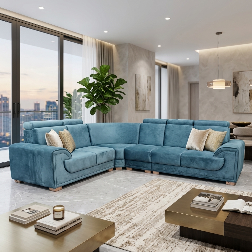 VK Urban Corner Sofa Set
