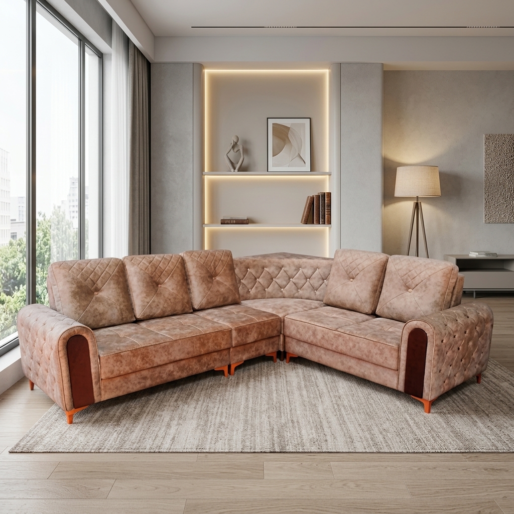 VK Floria Corner Sofa Set