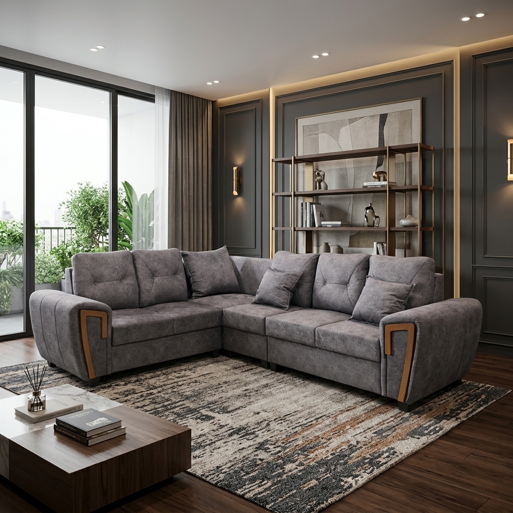 VK Harris Corner Sofa