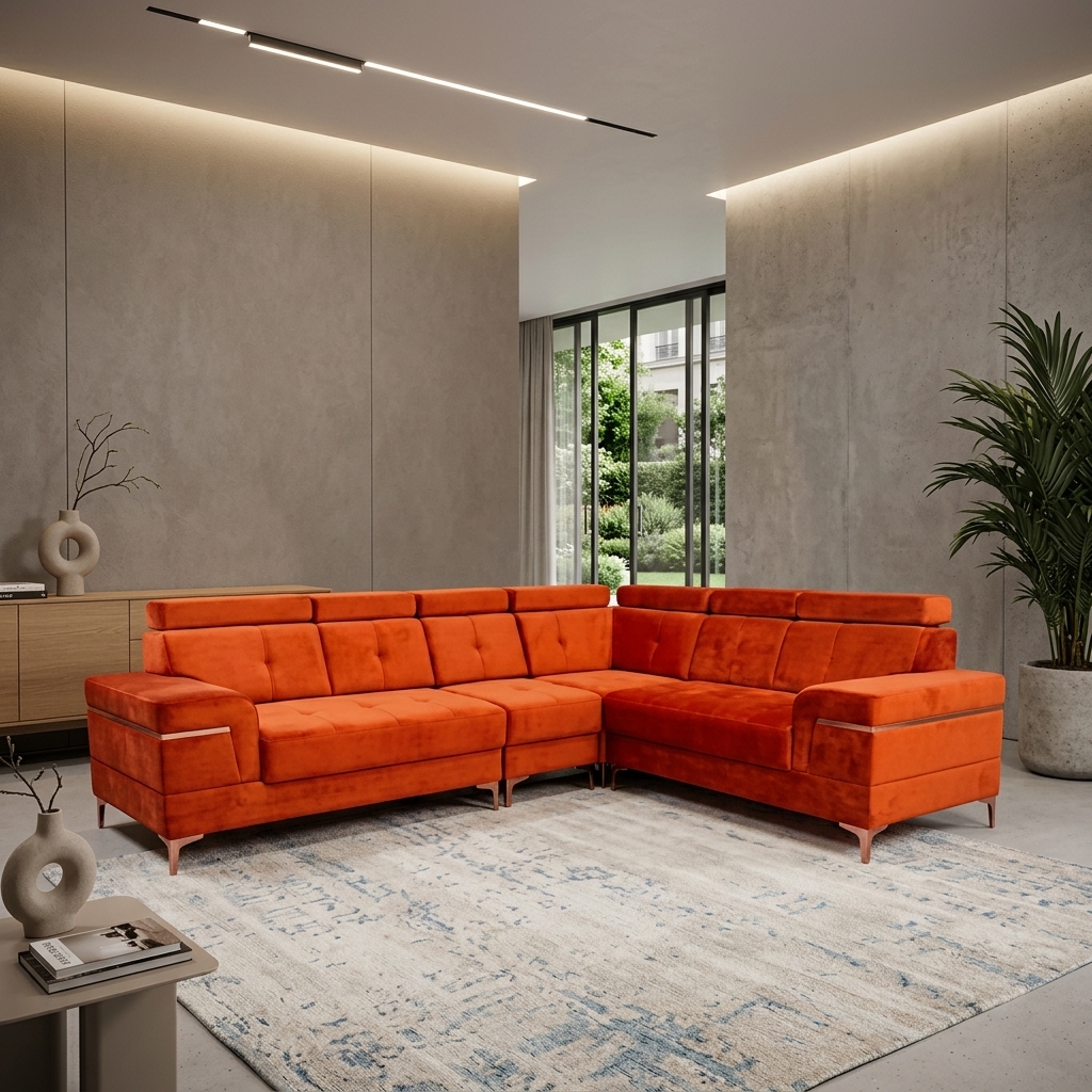 VK Holland Corner Sofa Set