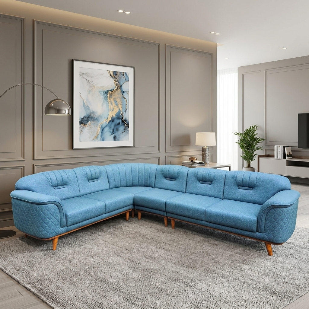 VK Skyler L Corner Sofa Set