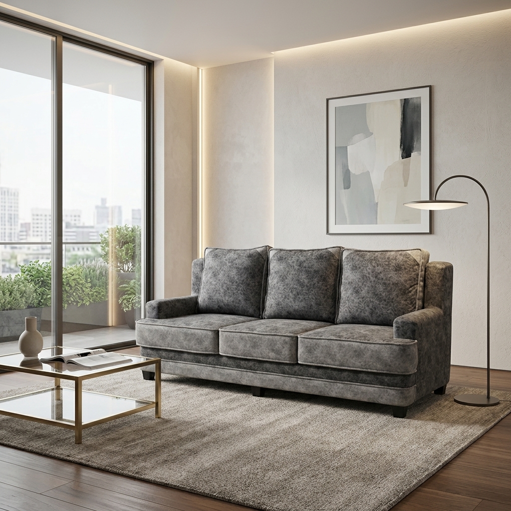 VK Antic 3 Seater sofa — VK Furniture & Electronics | VK Furniture Mangalore