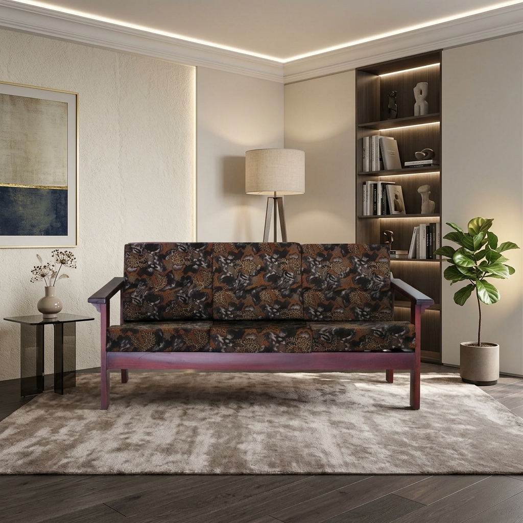 VK Flybird  3 Seater Sofa — VK Furniture & Electronics | VK Furniture Mangalore