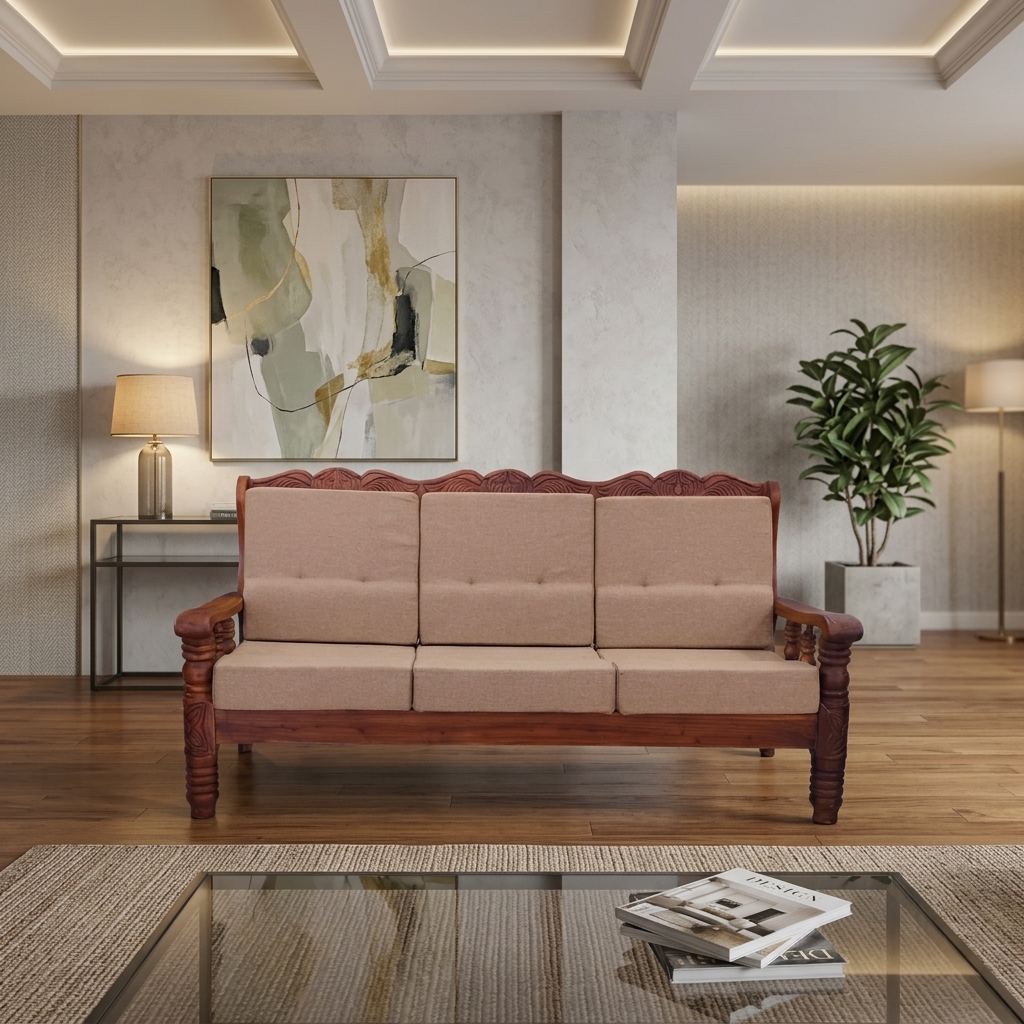 VK Himalaya 3 Seater Sofa