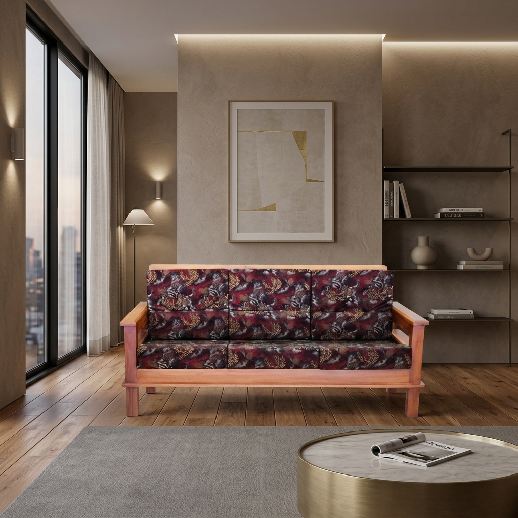 VK Window  3  Seater Sofa
