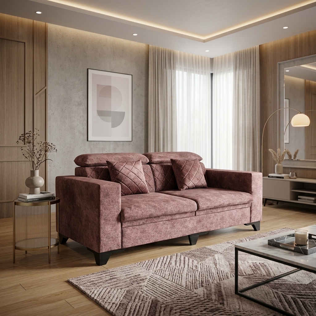 VK Benzo 3 Seater Sofa