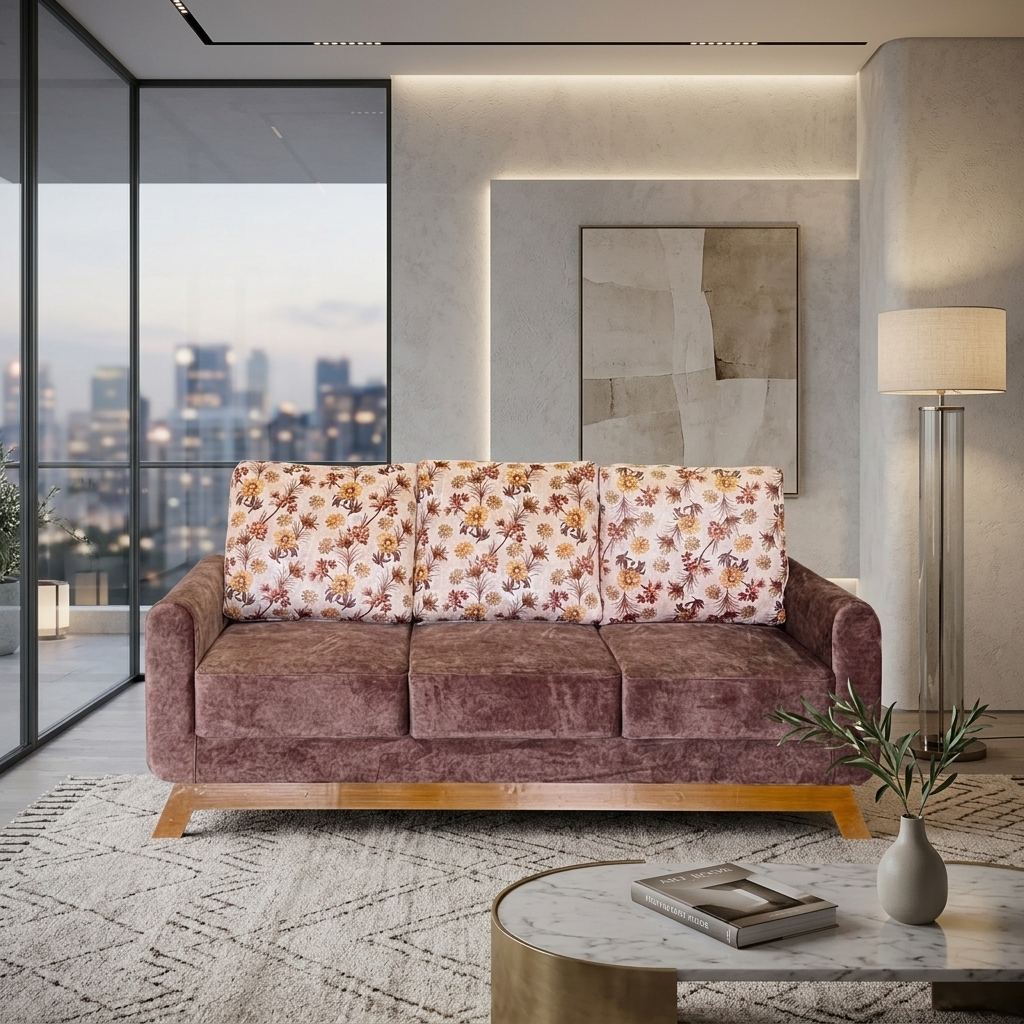 VK Vintage 3 Seater Sofa