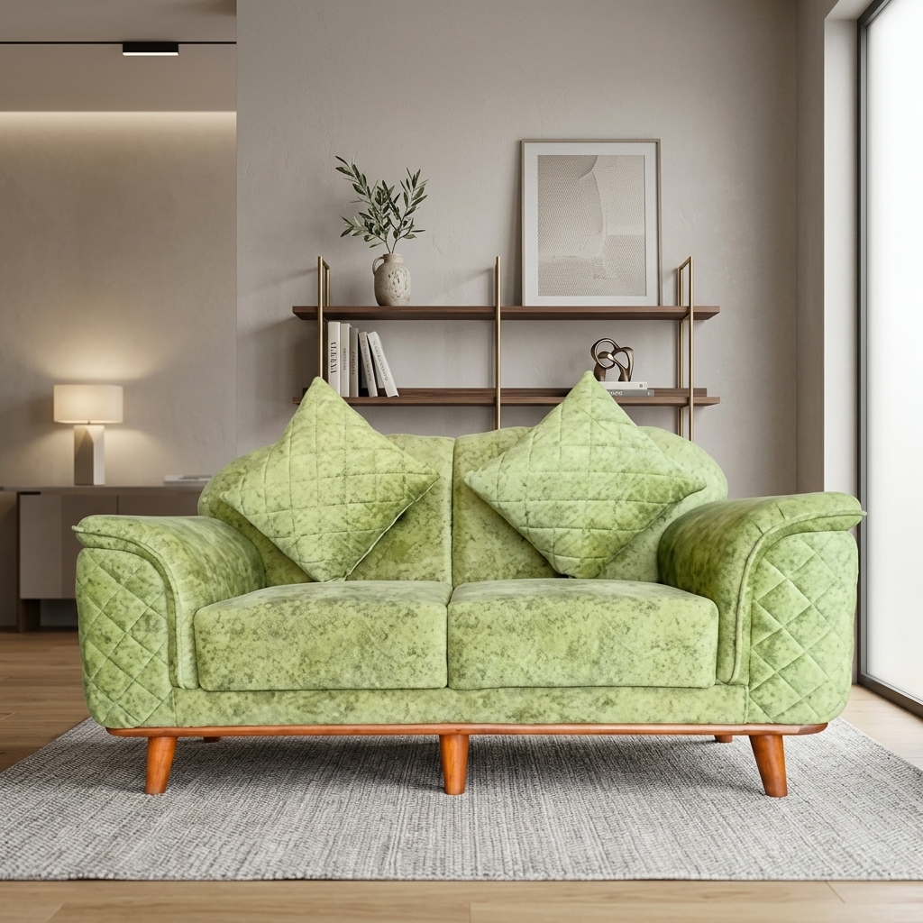 VK Skyler 2 Seater Sofa Set — VK Furniture & Electronics | VK Furniture Mangalore