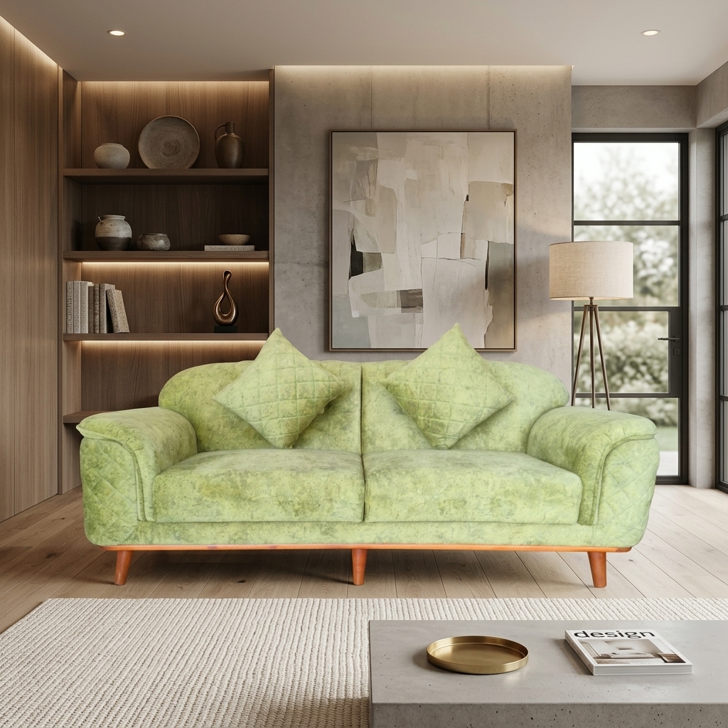VK Skyler 3 Seater Sofa — VK Furniture & Electronics | VK Furniture Mangalore