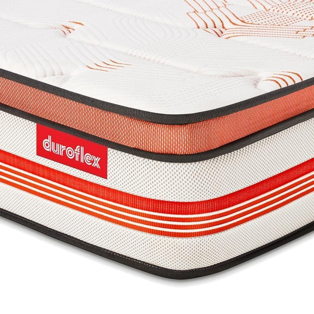Duroflex Boltt Plus Spring Mattress  With Euro Top 75 X 36