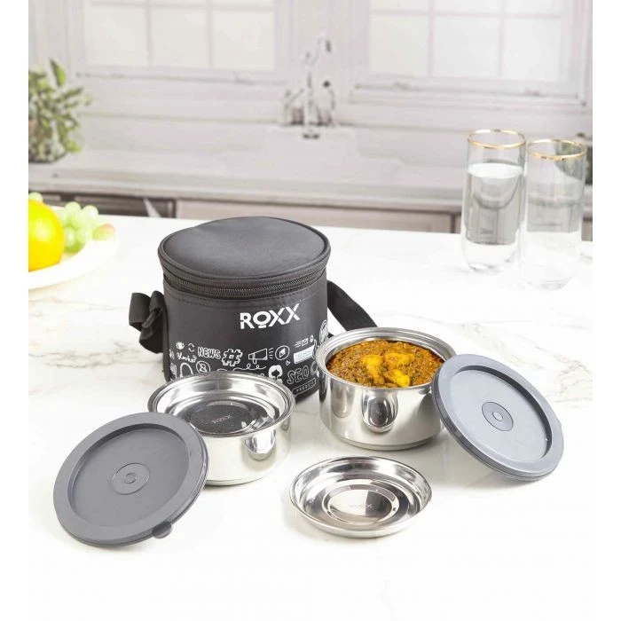 Roxx Happy meal 2 (insulated) Double wall Tiffin