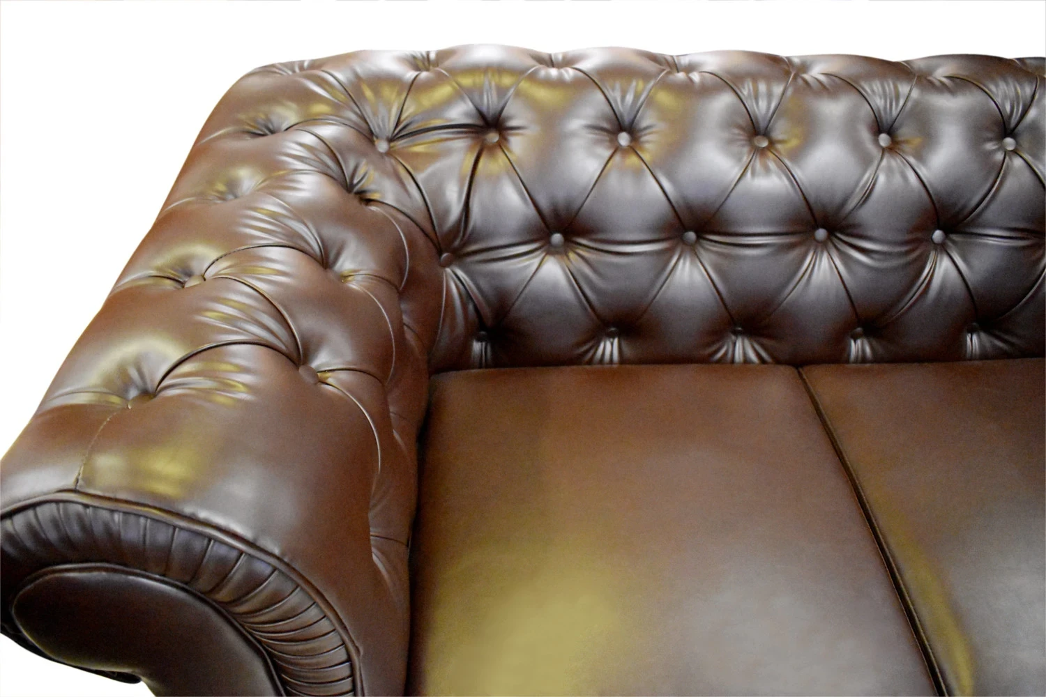 VK Rustic Button 3+2 Sofa Set