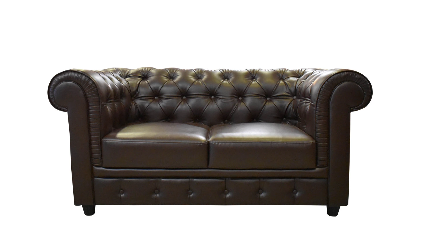 VK Rustic Button 3+2 Sofa Set