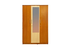 VK  POPULAR 3 DOOR WARDROBE WITH MIRROR — VK Furniture & Electronics | VK Furniture Mangalore