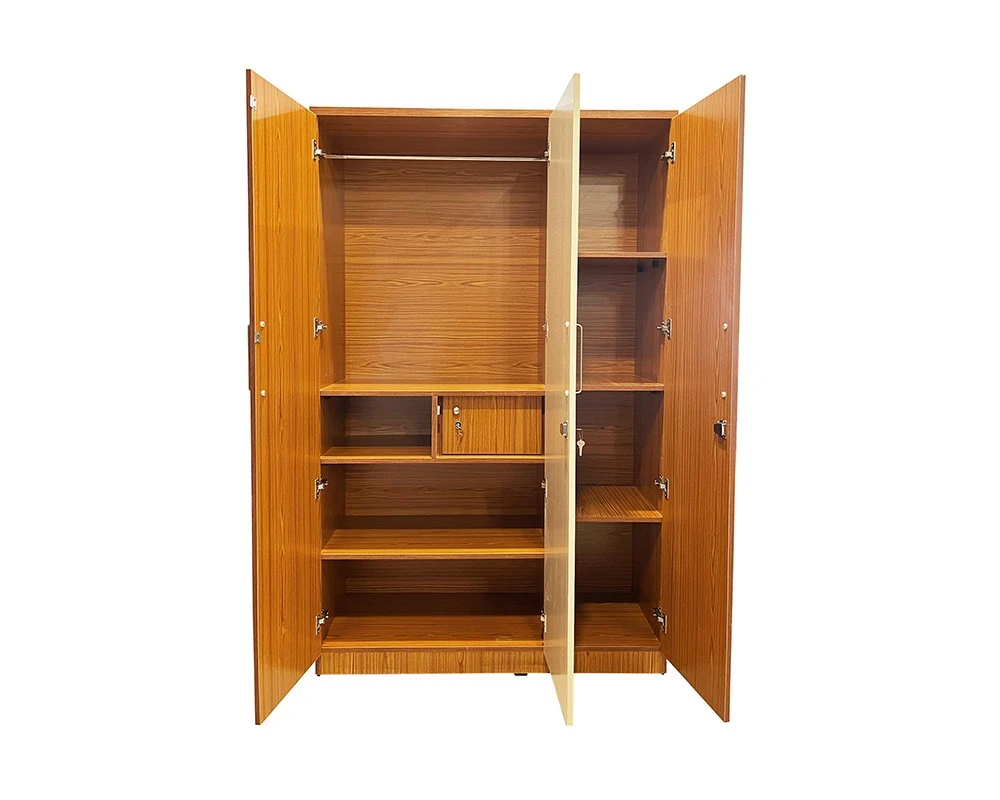 VK  Popular 3 Door Wardrobe with Mirror