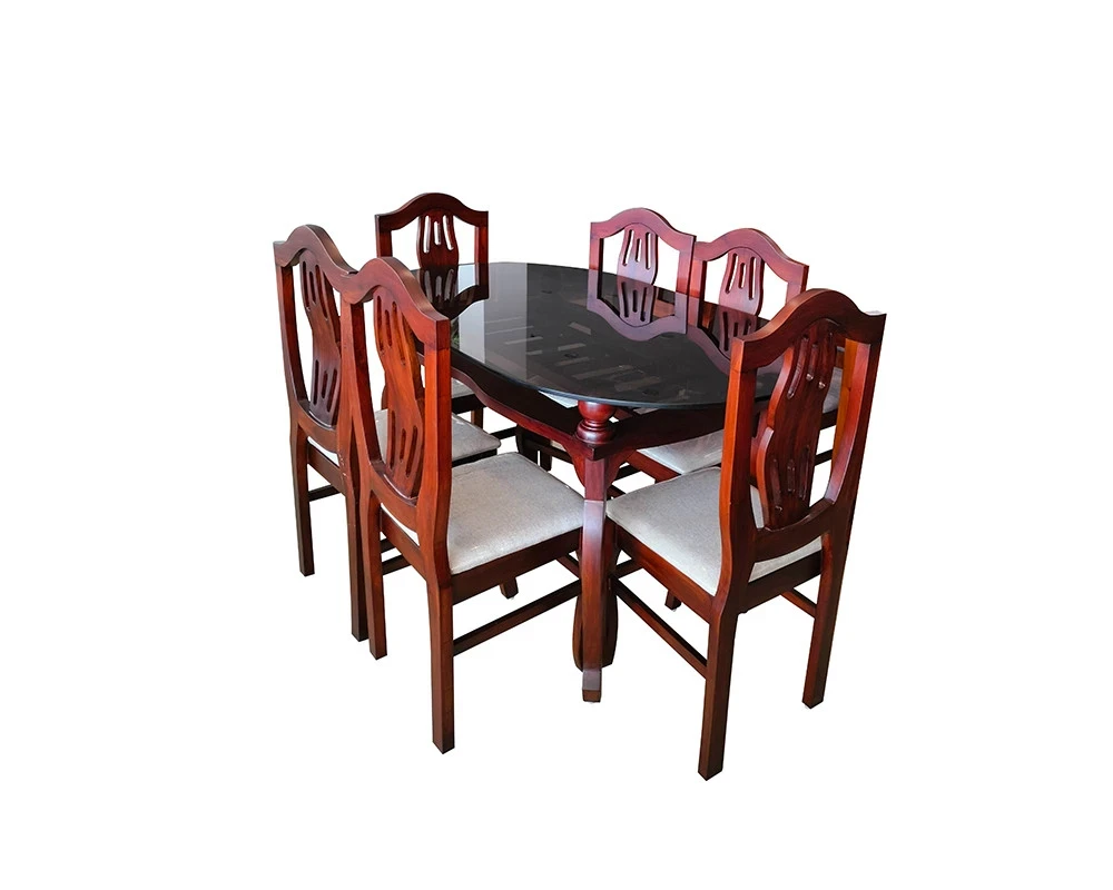 Marine Model wood 6 seater Dining set