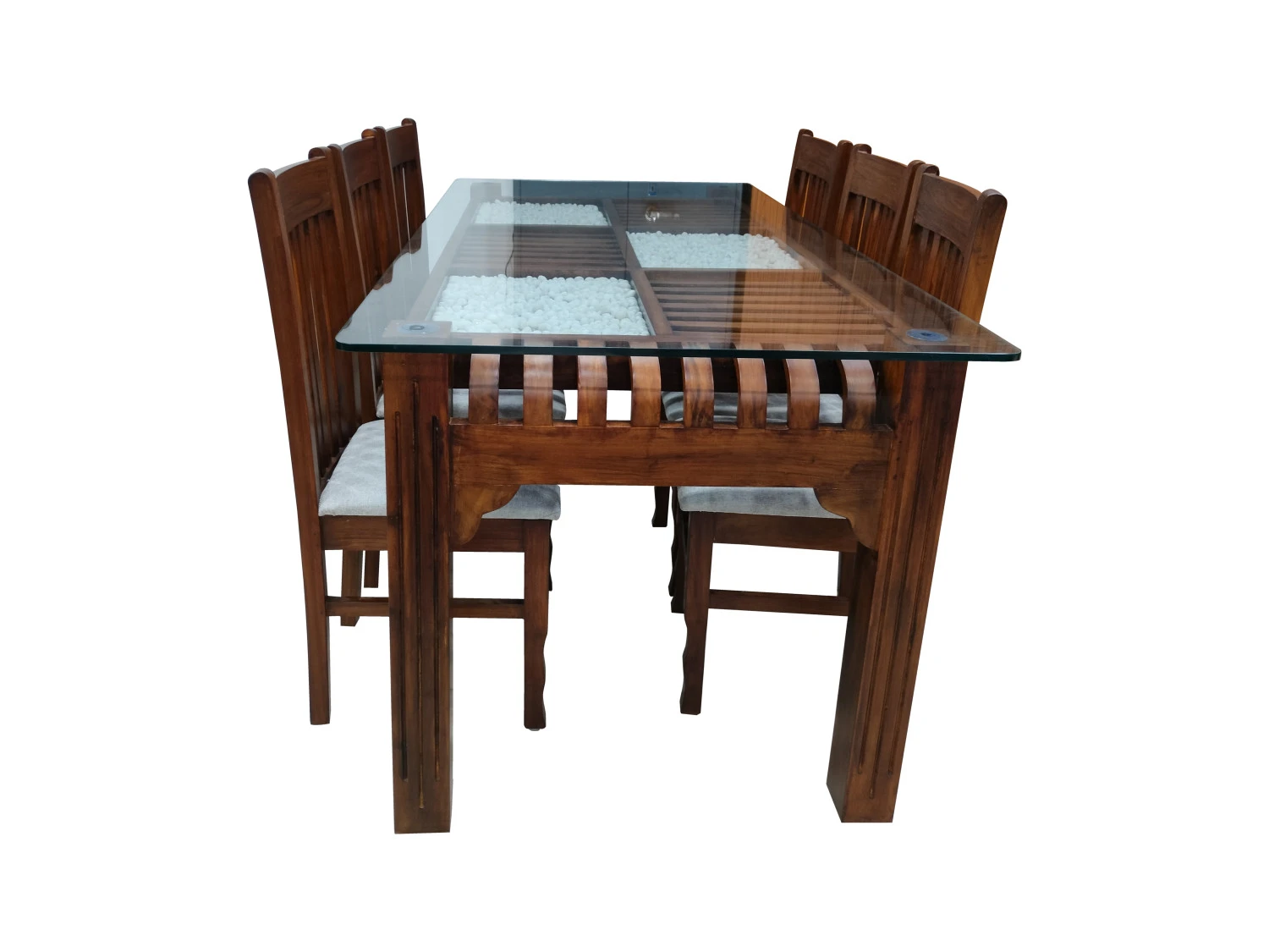 Deluxe Model 6 Seater Dining Set