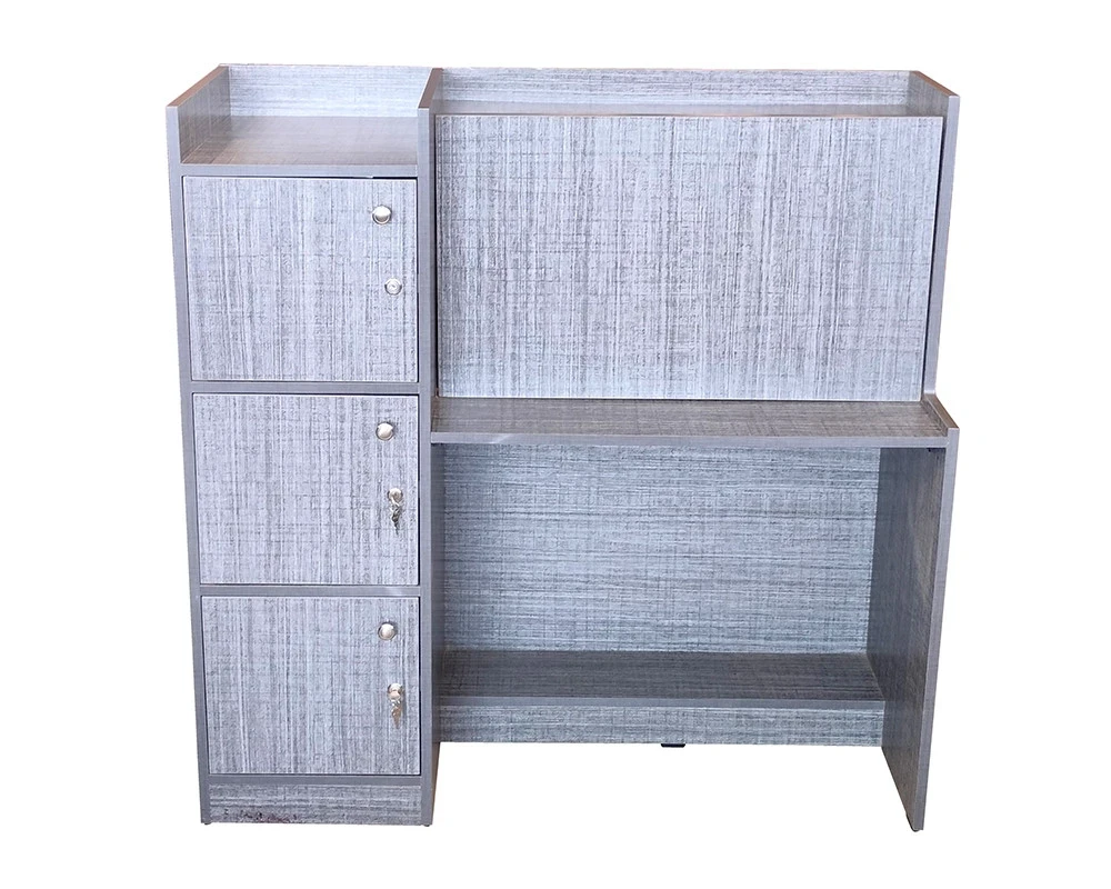VK Shine Study Table in  Grey Colour