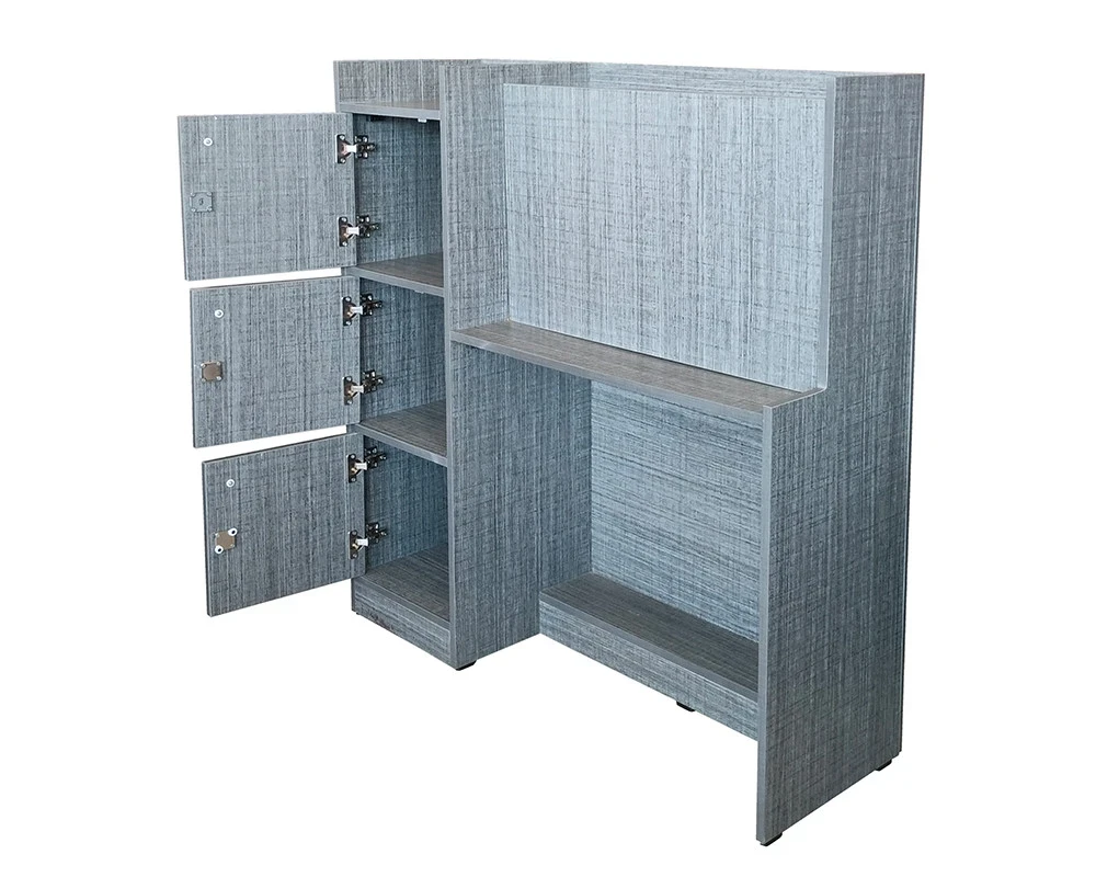 VK Shine Study Table in  Grey Colour