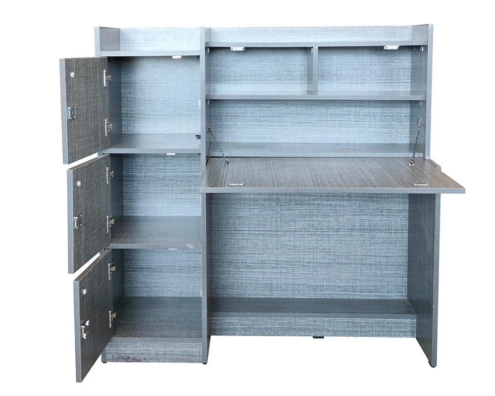 VK Shine Study Table in  Grey Colour
