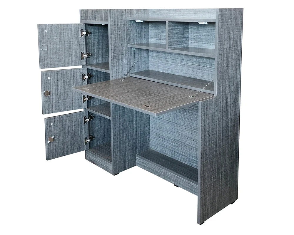 VK Shine Study Table in  Grey Colour