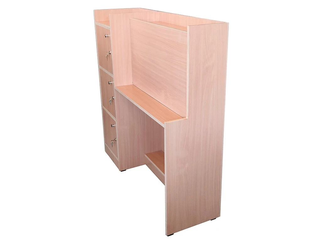 VK Shine Study Table in Baverian Beach Colour