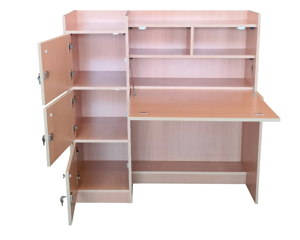 VK Shine Study Table in Baverian Beach Colour
