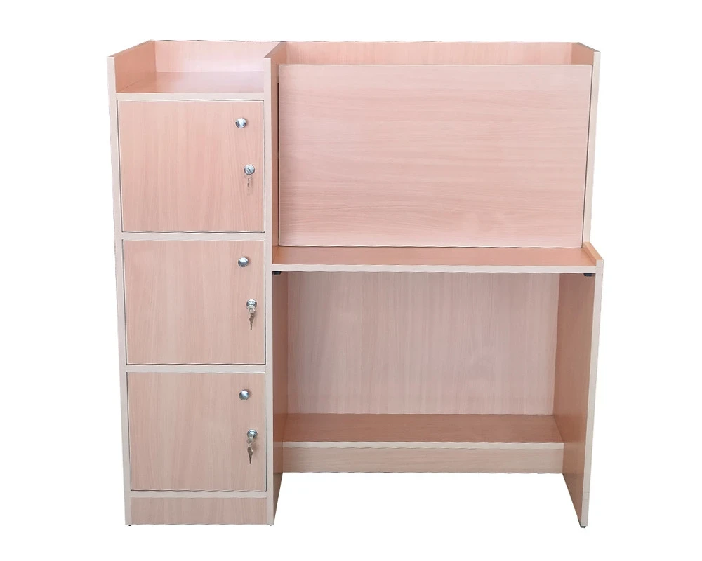 VK Shine Study Table in Baverian Beach Colour