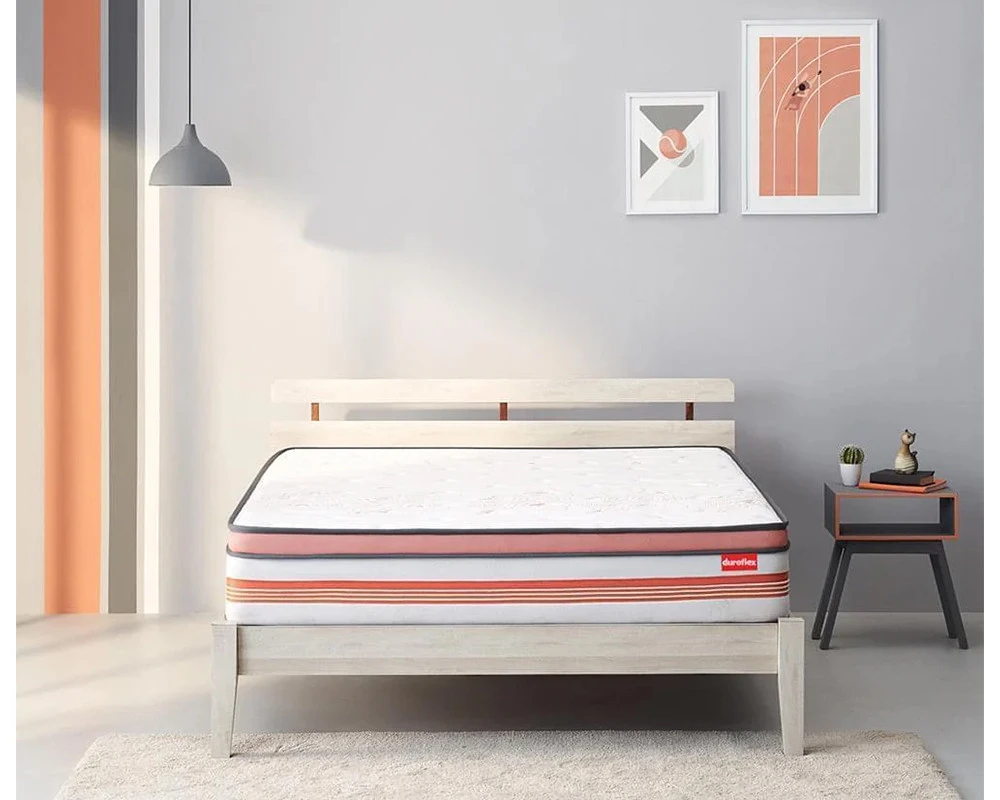 Duroflex Boltt Plus Spring Mattress  With Euro Top 75 X 36