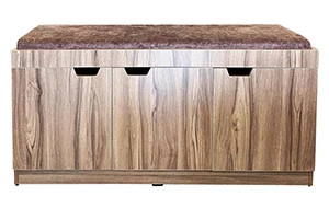 VK STAR MODEL SHOERACK WITH SEATING IN CUSHION — VK Furniture & Electronics | VK Furniture Mangalore