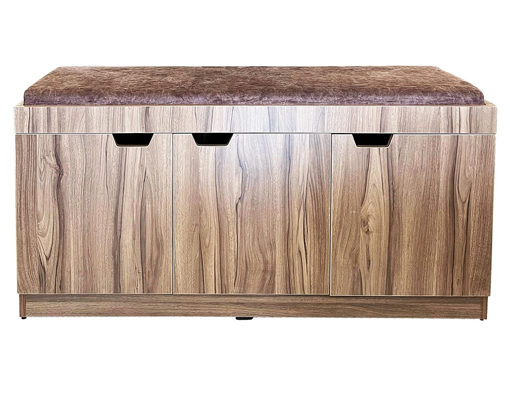 VK Star Model Shoerack with Seating in Cushion