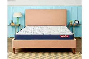 DUROFLEX EDGE DUAL SIDED FOAM MATTRESS IN 72 X 36 WITH 5(12.7 CM) THICKNESS HEIGHT — Duroflex | VK Furniture Mangalore