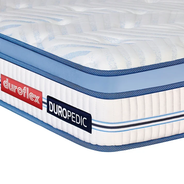 Duroflex Strength Plus Memory Foam Coir Orthopedic Mattress With Euro Top in 75 X 72