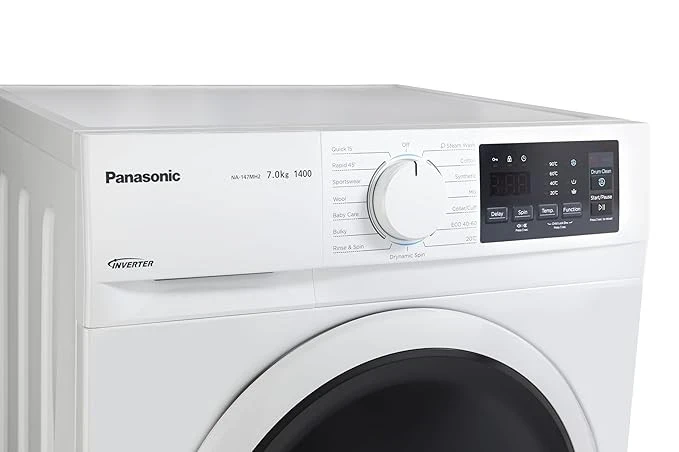 Panasonic 7 kg  Fully Automatic Front Loading Washing Machine (NA-147MH2W01)