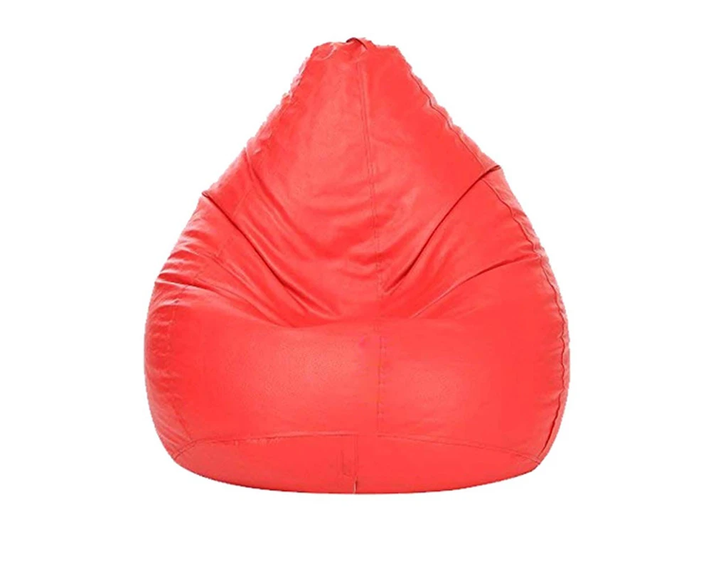 VK PREMIUM FABRIC CLASSIC RED XXXL FILLED WITH BEANS — VK Furniture & Electronics | VK Furniture Mangalore