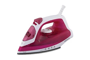 HAVELLS STEAM IRON TINYO PINK 1250W — VK Furniture & Electronics | VK Furniture Mangalore