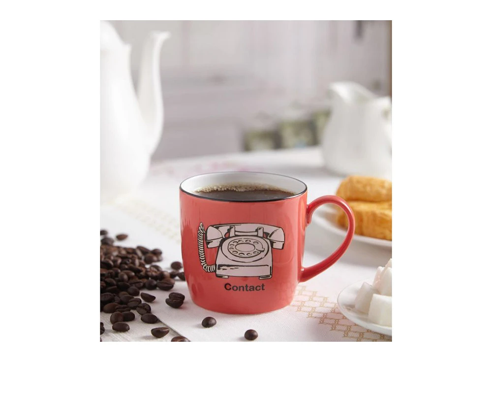 Roxx Retro Mug 300 ML Coffee Mug