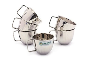 CITRUS STAINLESS STEEL UNIQUE TEA/COFFEE MUG — VK Furniture & Electronics | VK Furniture Mangalore