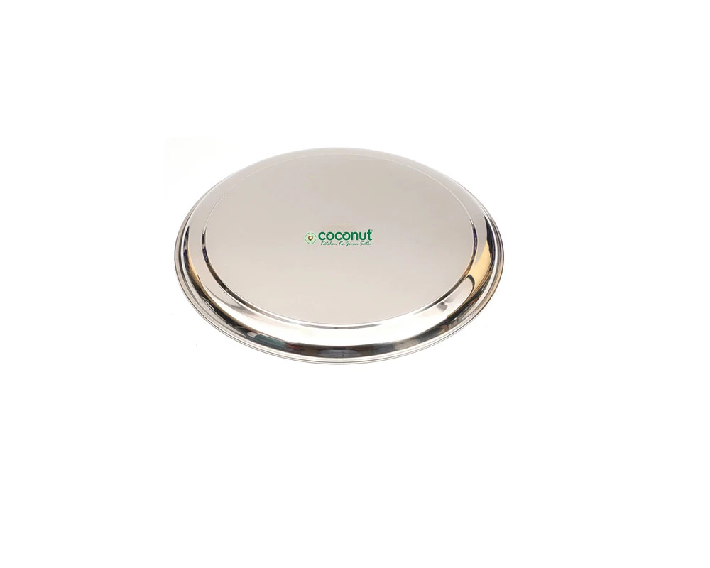 Stainless Steel Rajbhog Dinner Plate