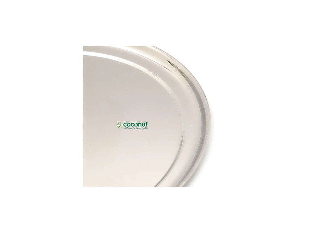 Stainless Steel Rajbhog Dinner Plate