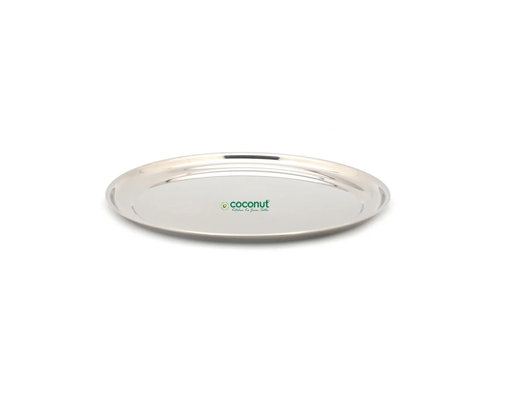 Stainless Steel Rajbhog Dinner Plate