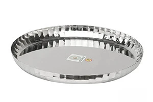 STAINLESS STEEL CITRUS DINNER PLATE — VK Furniture & Electronics | VK Furniture Mangalore
