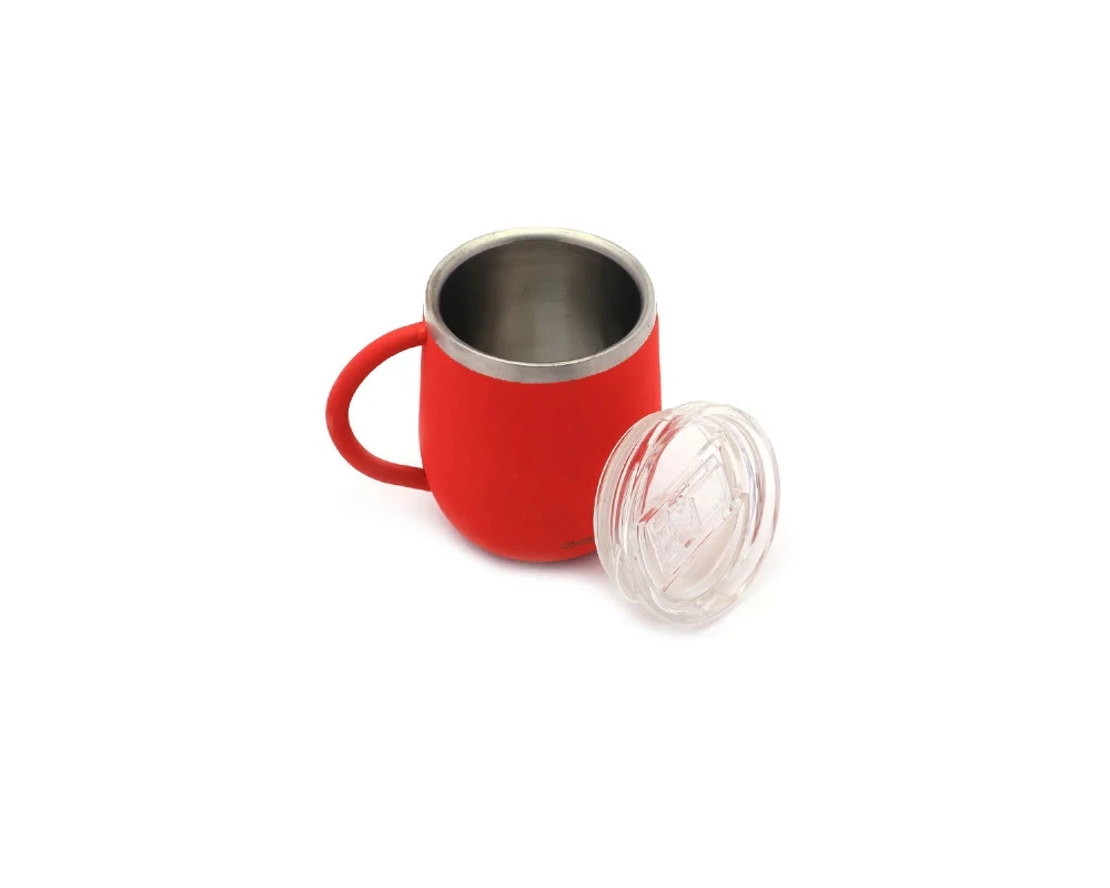 Coconut Stainless Steel Double Walled Colour Design Coffee Mug